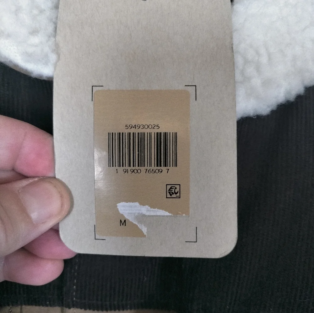 NWT Levi's Quilted Woodsman Puffer Jacket Sz L (Tag Says M)‎ Brown & Tan